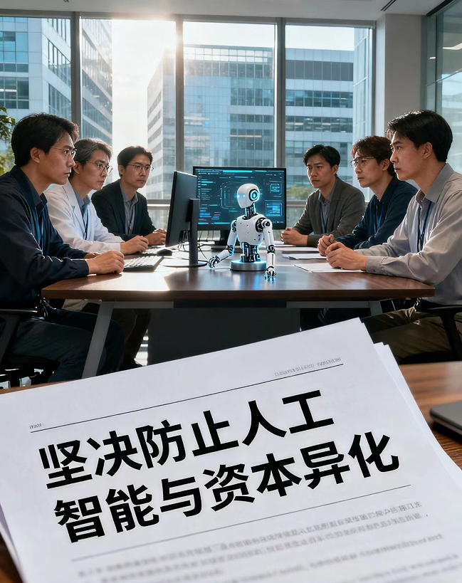 坚决防止人工智能与资本异化，牢牢坚守党的宗旨 ——全心全意为人民服务
